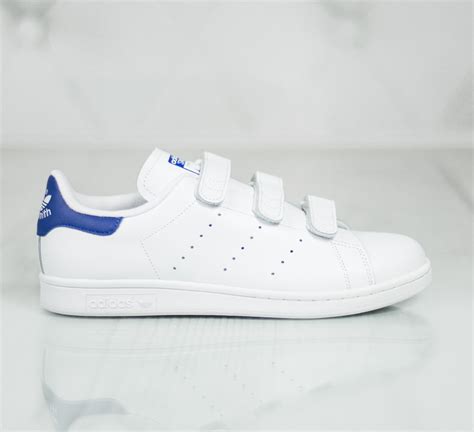 stan smith velcro blue